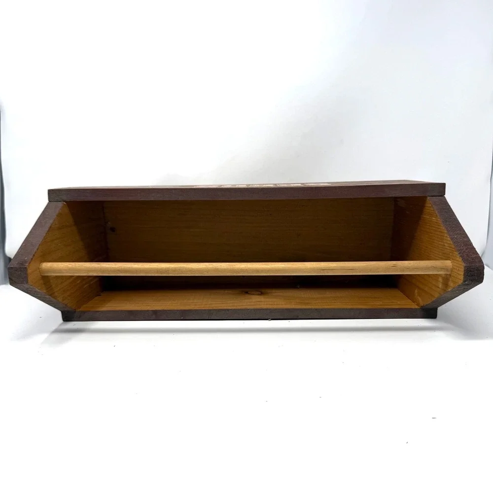 Nostalgia Wooden Box Co Vermont Choice Seeds Garden Caddy Rustic Wood Tote Brown